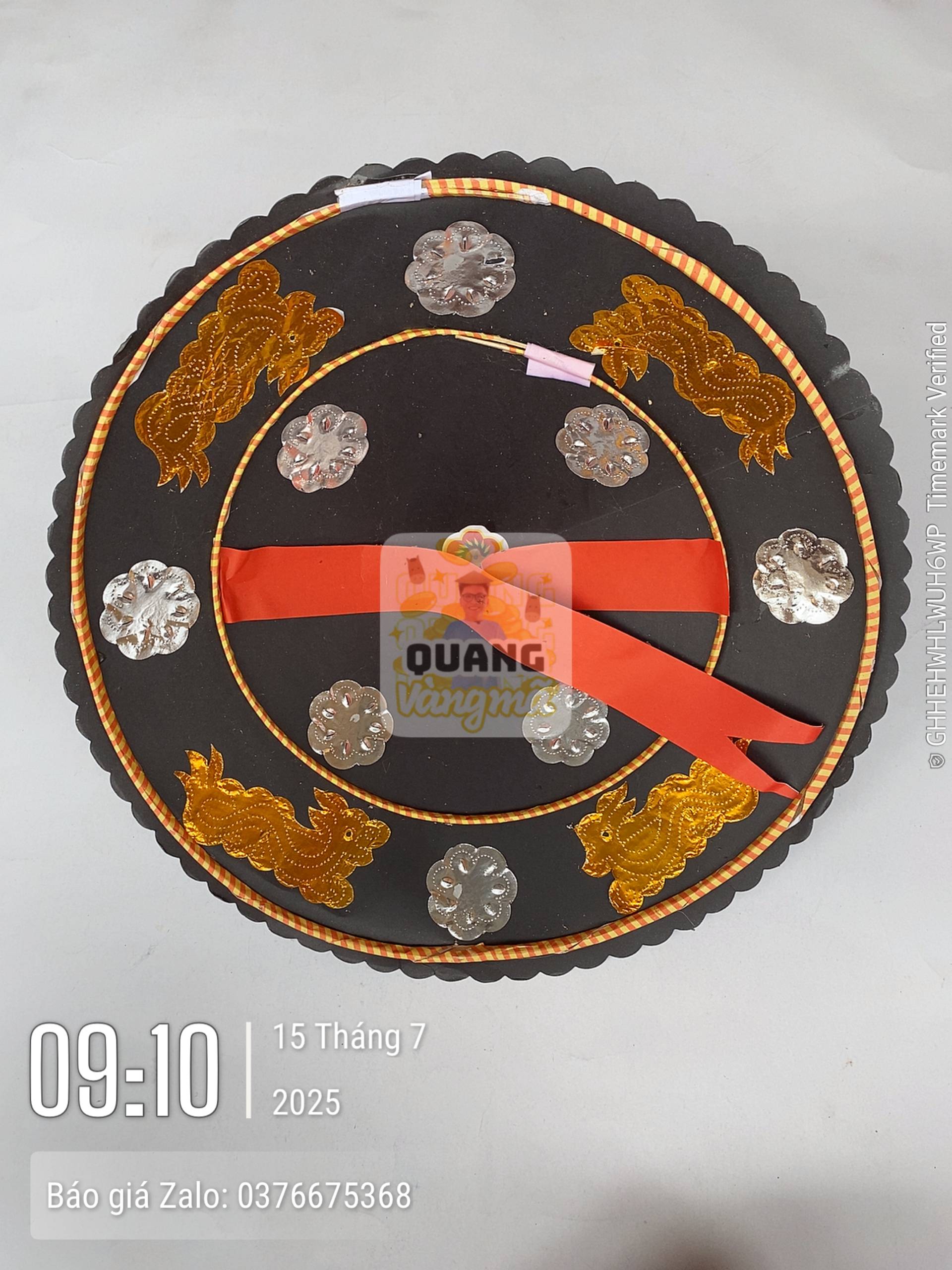 Nón quan đen bé